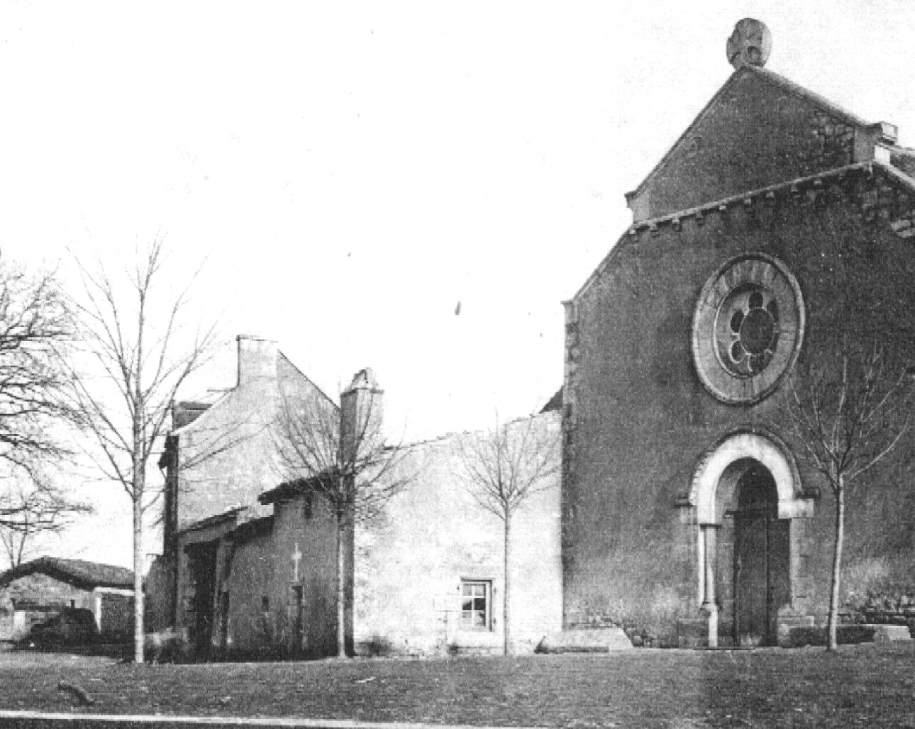Tercé — église Saint-Crespin vers 1960